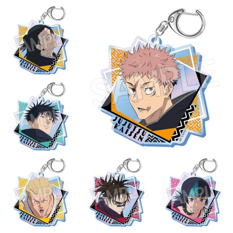 Kinji Hakari Kirara Hoshi อะนิเมะ KeyChain Higuruma ผู้ชายพวงกุญแจสําหรับผู้หญิงรูปการ์ตูนอะคริลิคพว