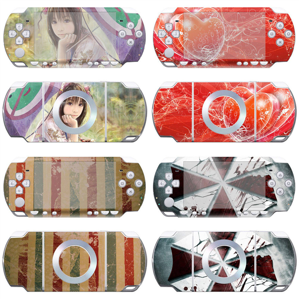PSP 2000 เกมคอนโซลสติกเกอร์ฟิล์มฟิล์มป้องกัน skin0416hw
