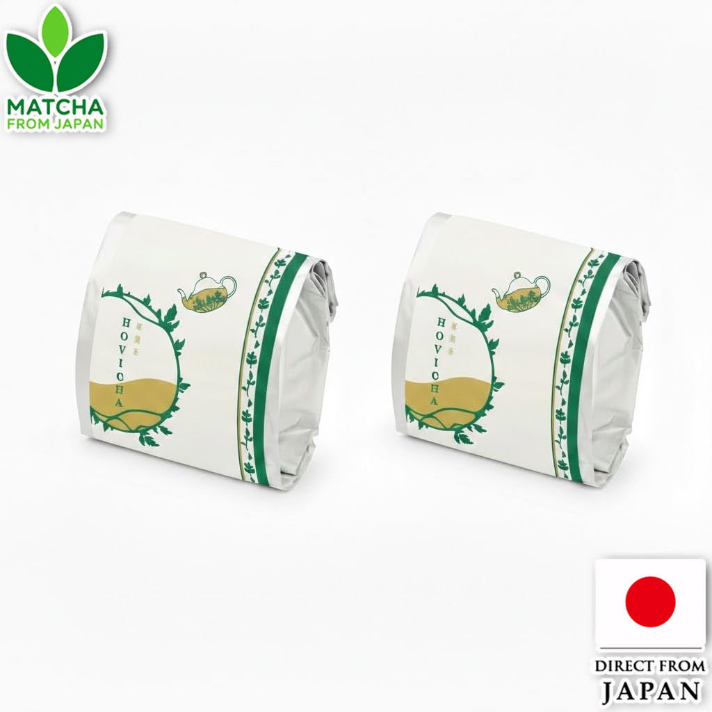 Hovicha Yomogi Fermented Tea 100% Japanese Mugwort Leaf Smooth Drink From Yamaguchi Pack