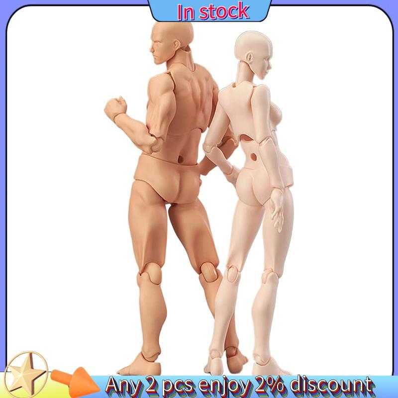 ในสต็อก-Drawing Figures Small Drawing Figure Model Stop Motion Figure forSketching A