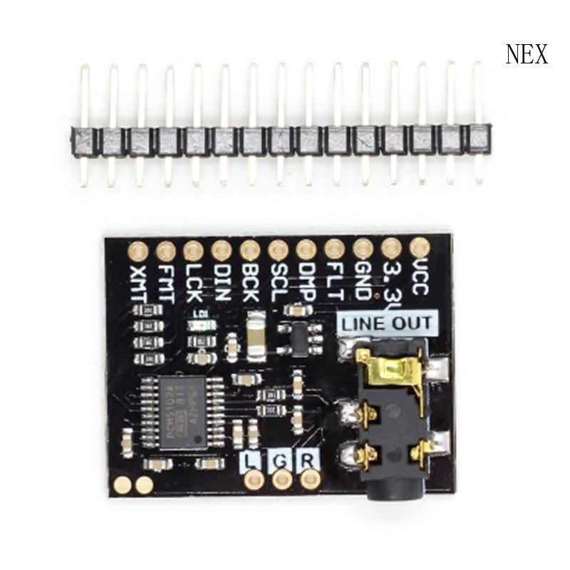 NEX PCM5102A ถอดรหัส GY-PCM5102 I2S Player โมดูล Format Board Digital Digital to Analog Converters B