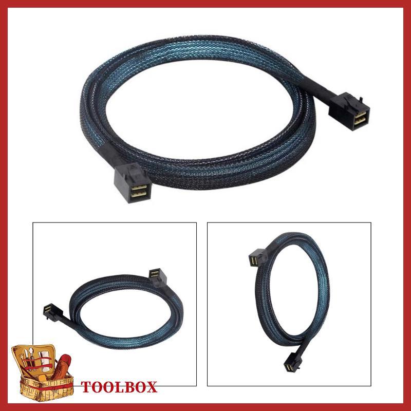 กล่องเครื่องมือ ทนทาน เอสเอฟ 8643 ถึง sff 8643 สายแปลงสําหรับอุปกรณ์ต่างๆ