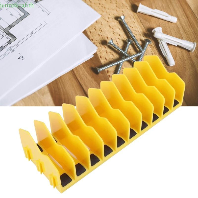 Jenniferf Plier Organizer Rack 10 ช่องเครื่องมือเครื่องมือลิ้นชักกล่องเครื่องมือ Organizer และจัดเก็