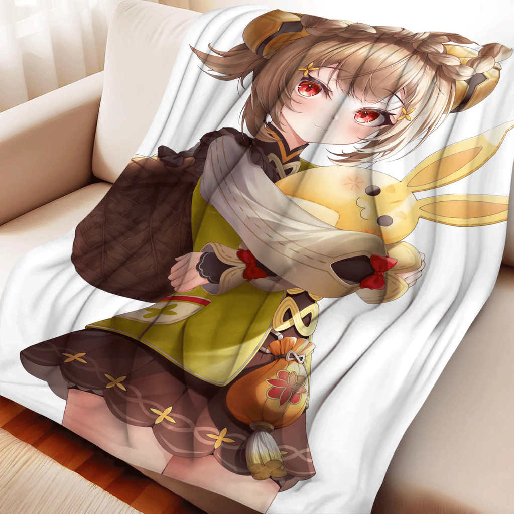 Yaoyao Flannel ผ้าห่มสําหรับ Office Home Camping Nap ผ้าห่มของขวัญวันเกิดสําหรับสาวตกแต่งบ้าน