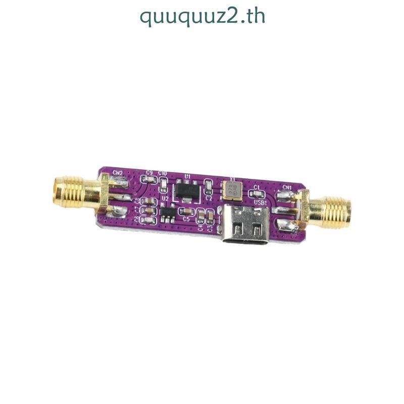 Quu 21dB เครื่องขยายเสียงเสียงต่ําพร้อมตัวกรองสําหรับอินเทอร์เฟซ Type C 1090MHz ADS B