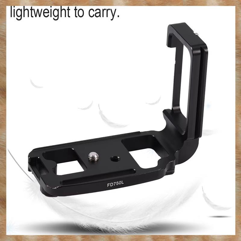 [KYG] ขายึด L-Plate ที่วางจําหน่ายอย่างรวดเร็วสําหรับ D750 อลูมิเนียมอัลลอยด์ที่จับกล้องแนวตั้ง ความ
