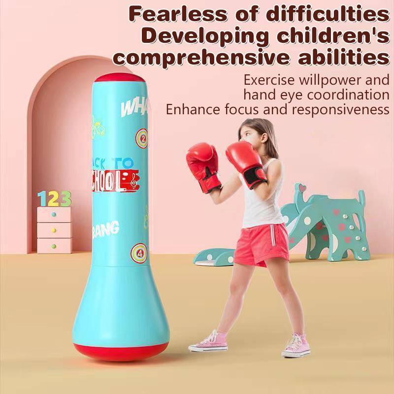 YN Boxing Punching Bag Boxing Boxing Thai Inflatable Boxing Bag Training Pressure Relief การออกกําลั