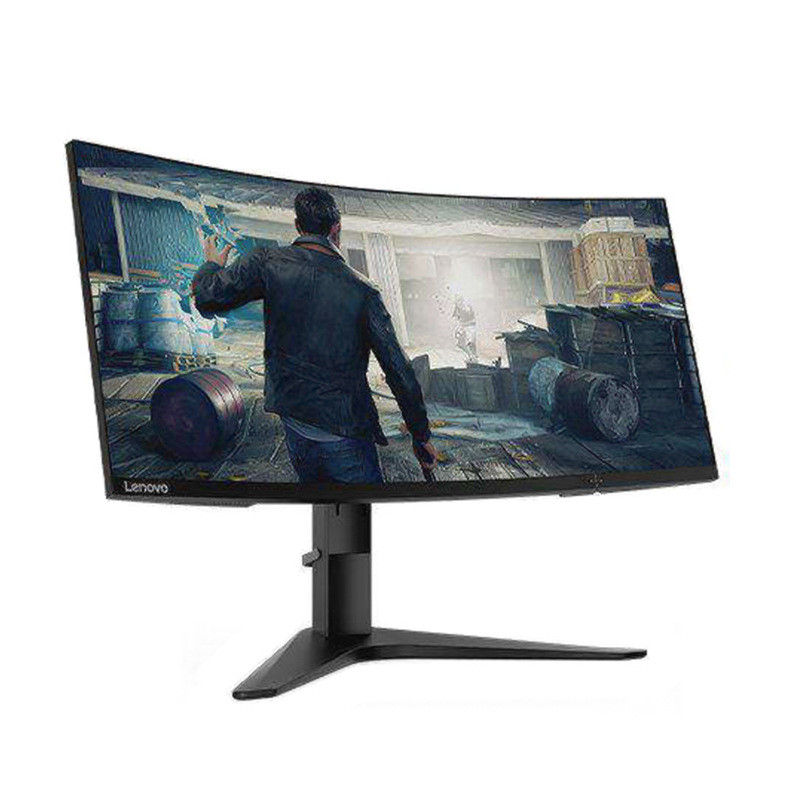 G34w-10 G34w-30 VA แผง 4K โค้งพร้อมจอคอมพิวเตอร์หน้าจอปลา