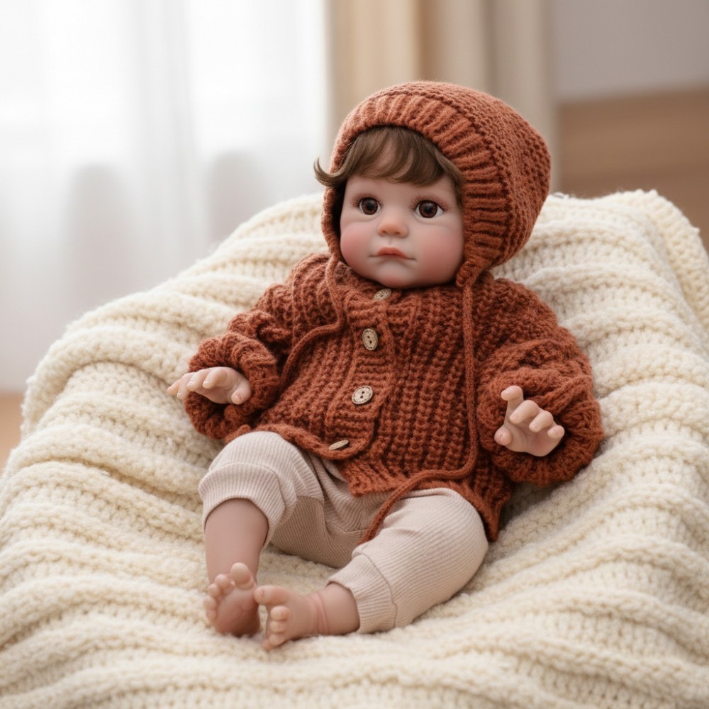 24 นิ้วผ้าความสูงผมที่มีสีสันปลูก Rebirth Baby 60 ซม.จําลอง Humanoid ตุ๊กตาเด็กเล่นบ้านวันหยุดของขวัญตุ๊กตา reborn ตุ๊กตารีบอร์น ตุ๊กตาทารกสมจริง Luk Thep ตุ๊กตาทารกแรกเกิดตุ๊กตาสะสมของขวัญวันเกิด
