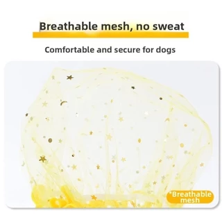 ฝาครอบใบหน้า สุนัข Anti-Eating หมวก Anti-accidental Elastic Dog Muzzle หน้ากากป้องกันสัตว์เลี้ยงหยุดสัตว์เลี้ยงจากการเลีย