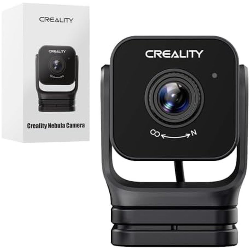 กล้องเนบิวลา Creality, กล้องเครื่องพิมพ์ 3D สําหรับการตรวจสอบแบบเรียลไทม์ 24H, Time-Lapse, การตรวจจั