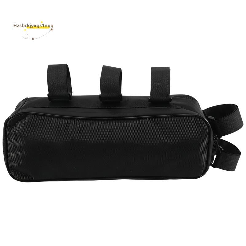 Hzsbckjyxgs1uqBicycle Beam Bag ตัวควบคุมแบตเตอรี่แขวนท่อคงที่กรอบกระเป๋าจักรยาน Li-Ion Storage กันน้