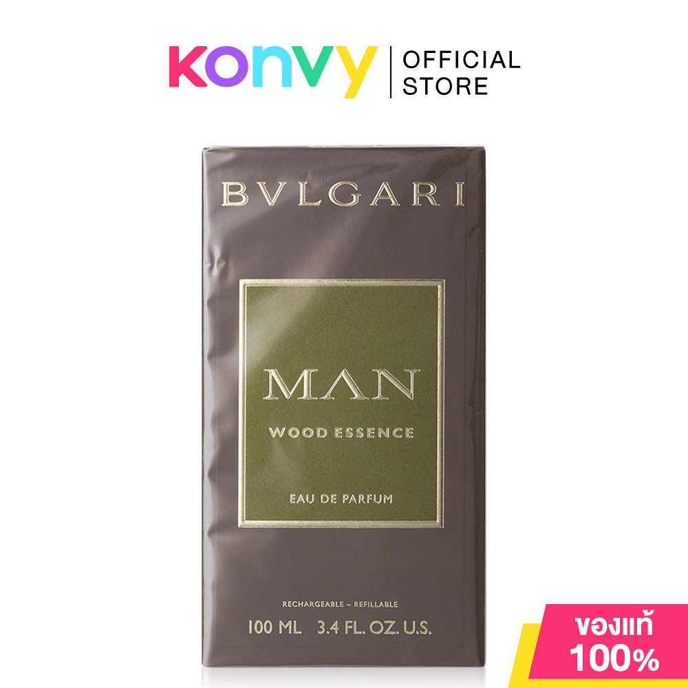 Bvlgari Man Wood Essence EDP (60ml/100ml) น้ำหอมผู้ชายบุลการี แนวกลิ่น Neo Woody (ของแท้ 100%)