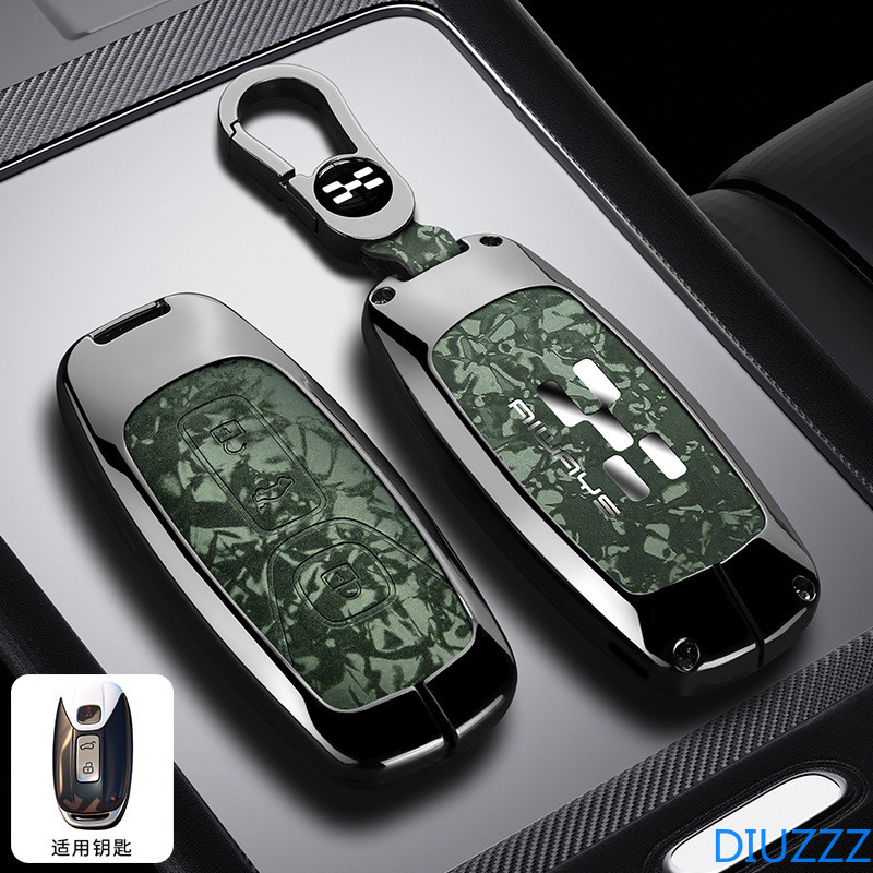 สําหรับ AIWAYS U5 PRO U6 SE สังกะสีหนังรถ Remote Key กรณีปกป้อง Shell Fob สําหรับ AIWAYS U5 PRO U6 S