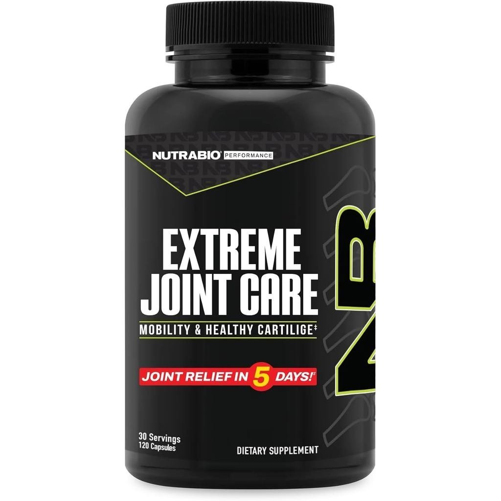 NutraBio Extreme Joint Care Joint port Joint Health พอร์ต ข้อต่อ Mobility และกระดูกอ่อน 120 แคปซูล