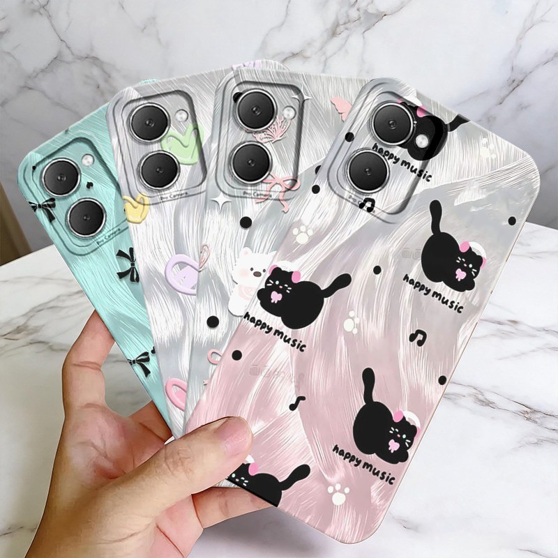 LRN008 - SOFTCASE ที่เข้ากันได้สําหรับ VIVO Y18 - เคส VIVO Y18 - เคส VIVO Y18 / Y03 / Y03T HP - เคส 