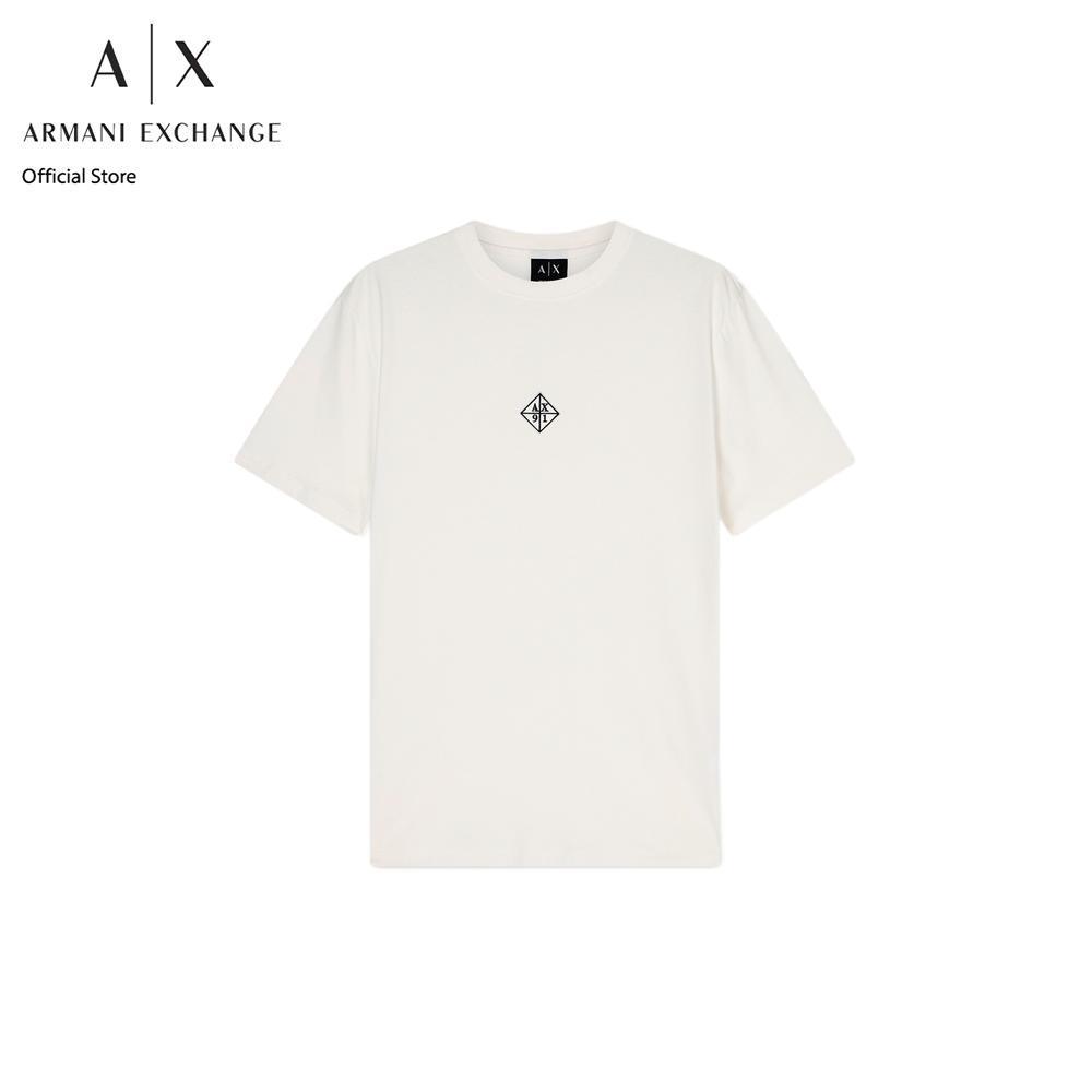 Armani Exchange เสื้อยืดผู้ชาย รุ่น XM002454-AF10358-U0009 สีขาว