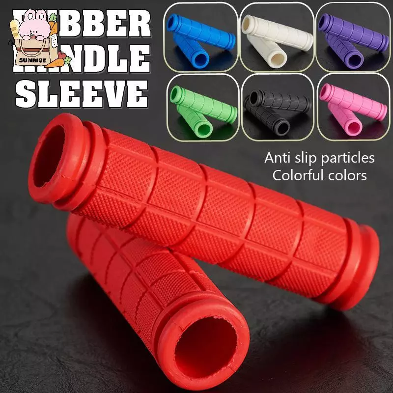 [ใหม่] 1PCS Handlebar Grips ซิลิโคนนุ่ม Shoproof Handle Bar Grip สวมใส่ BMX Balance จักรยาน Grip จักรยานอะไหล่ TH