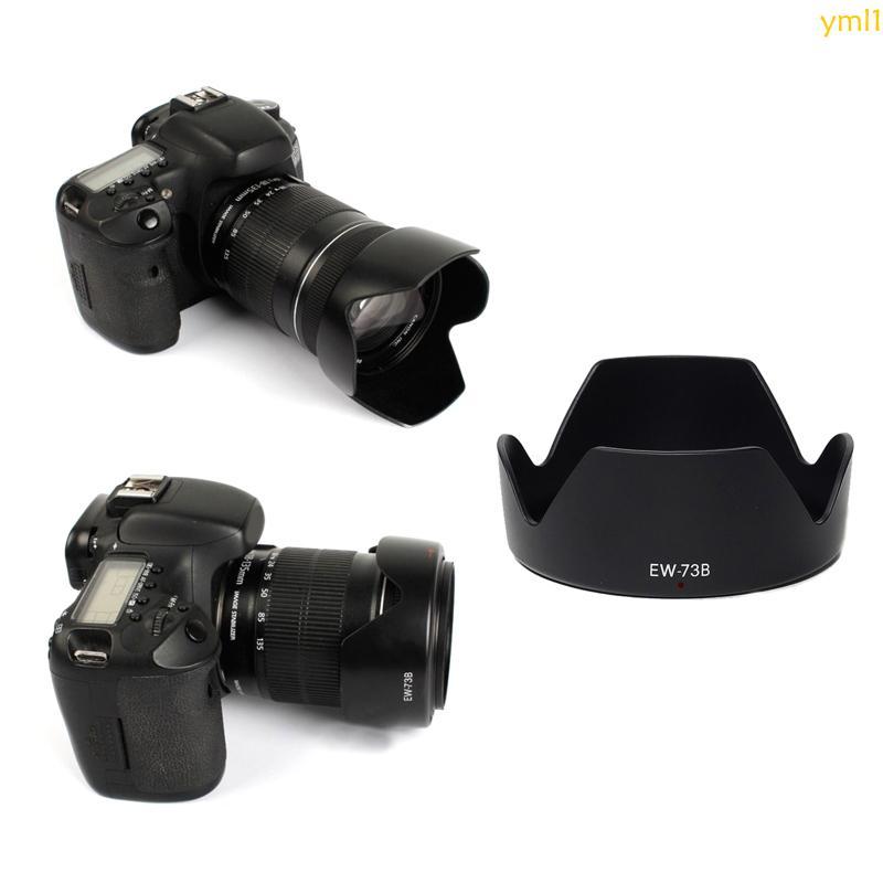 Yml1 EW-73B เลนส์ Protetor เลนส์บังแดดสําหรับ EF-S 17-85mm f 4-5 6 IS USM EF-S 18-135mm f 3 5-5 6
