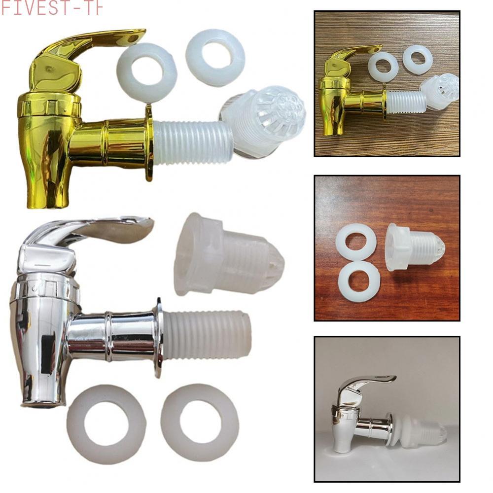 ⭐FIVESTARS⭐Replacement Tap for Beverage Dispenser Plastic Material Easy Install Silver Gold