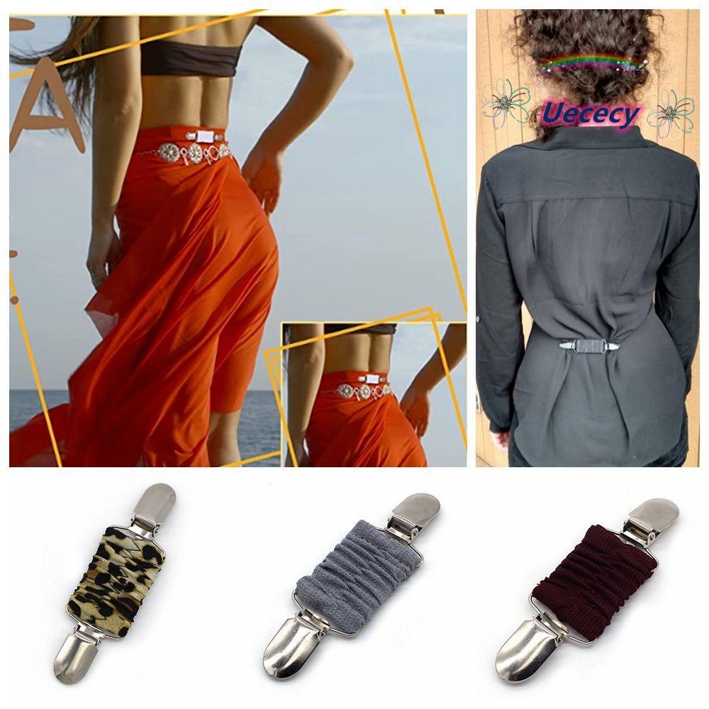 UECECY Fit Dress Cinch Clip Design สําหรับผู้หญิงเด็กคลิปมัลติฟังก์ชั่นคลิปเสื้อคลิปผ้าคลุมไหล่