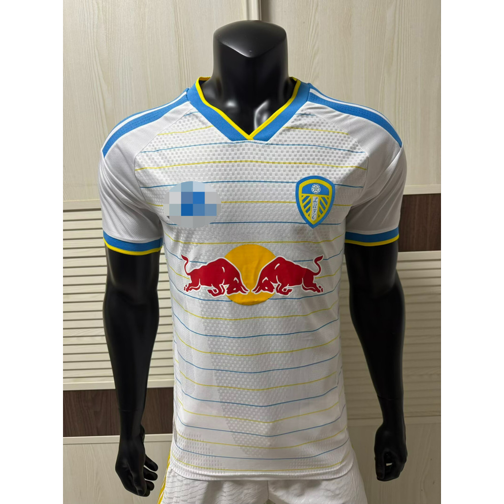 ใหม่ 球版本2627 Leeds United home jersey S-3XL
