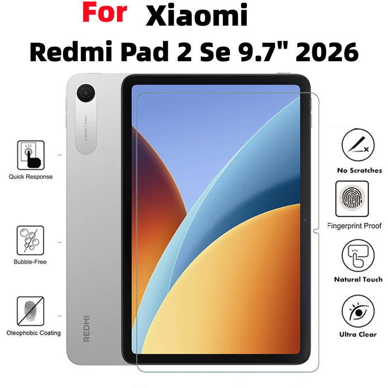 ฟิล์มกันรอย กระจกนิรภัย แบบใส สําหรับ Xiaomi Redmi Pad 2 SE 9.7 นิ้ว 2026 / Pad2 Pro 12.1 / Pad SE 8.7 / SE11 2025 005