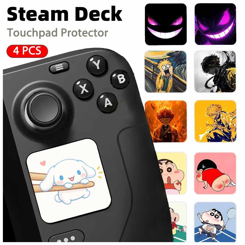 [2 ชุด] ตัวป้องกันทัชแพดเข้ากันได้กับ Steam Deck OLED/Steam Deck Trackpad Skin