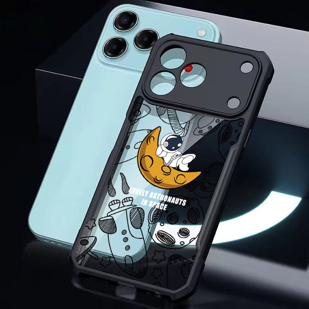 Ultrathin หรูหราเคสโทรศัพท์สําหรับ Hotwav A17 Pro Max ฝาครอบอะคริลิคถุงลมนิรภัยทนต่อแรงกระแทก Anti-F