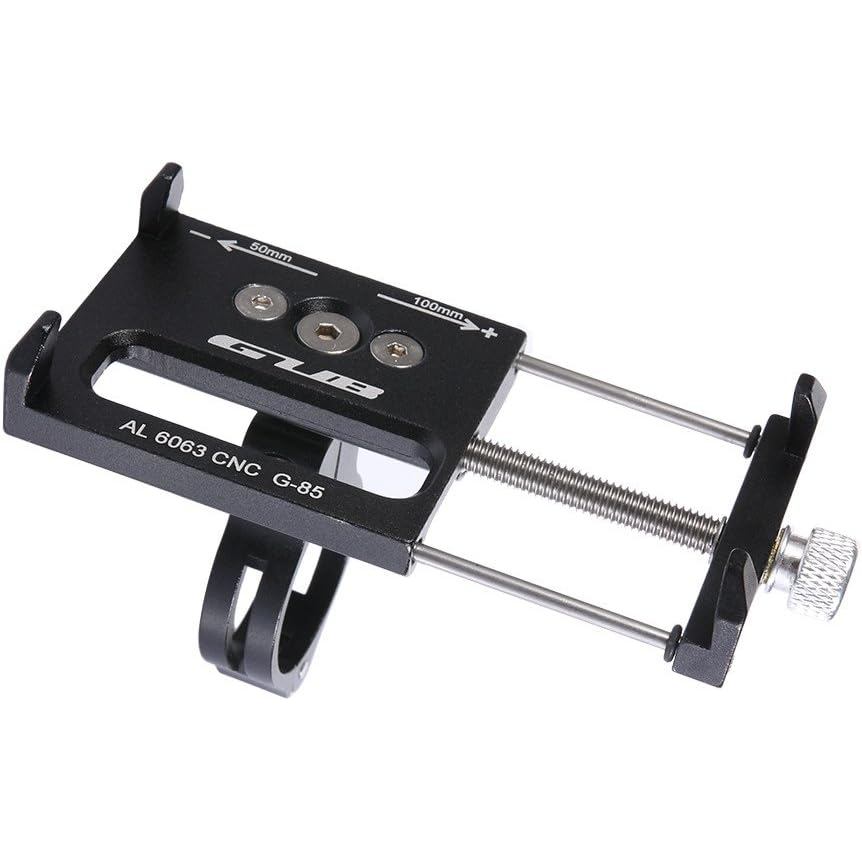GUB Bicycle & Motorcycle Phone Mount, Aluminium Alloy Universal Bike Handlebar Phone Mount Holder Ad