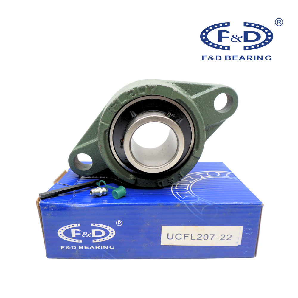 BEARING PILLOW BLOCK UCFL207-22 F&D 1.3/8x130x19 AS INCH AS 34.925 MM