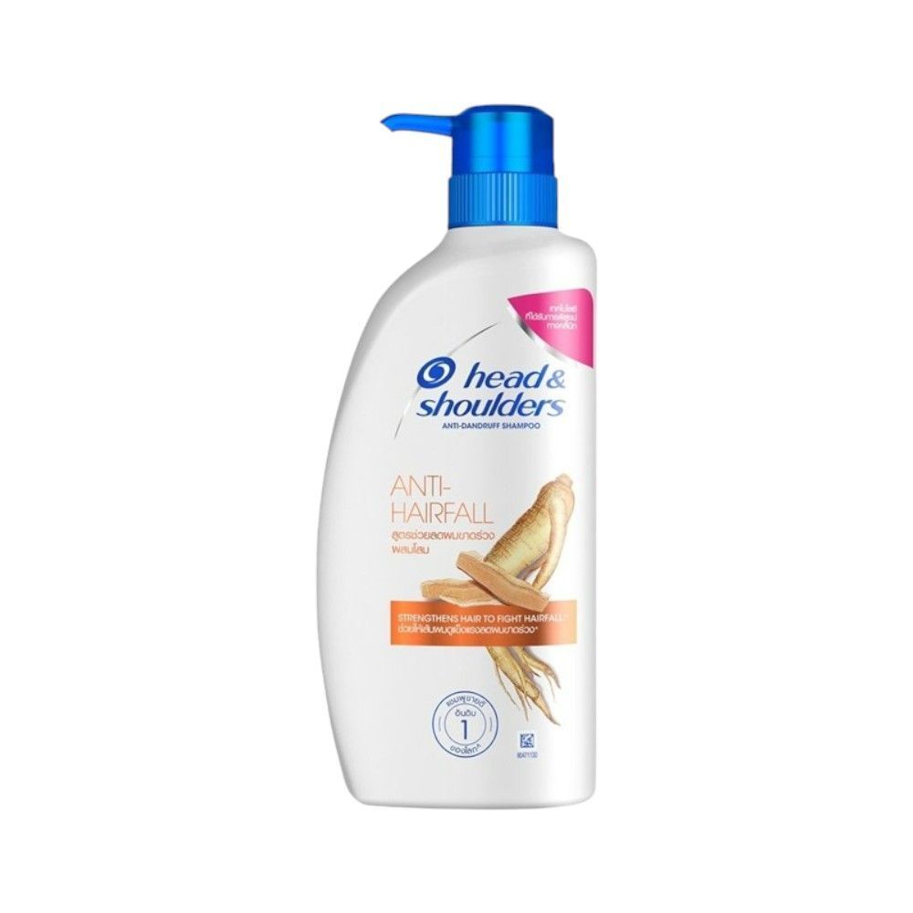 [สินค้าส่งด่วน] HEAD AND SHOULDERS แชมพู สูตรช่วยลดผมขาดร่วงผสมโสม 370มล HEAD AND SHOULDERS SHAMPOO ANTI HAIRFALL 370ML