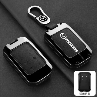 เหมาะสําหรับ 2026 Mazda 6E ฝาครอบกุญแจรถเฉพาะ 26 ประเภท cx-6e รีโมทคอนโทรล Key Shell กระเป๋าหัวเข็มขัดรถอุปกรณ์เสริม