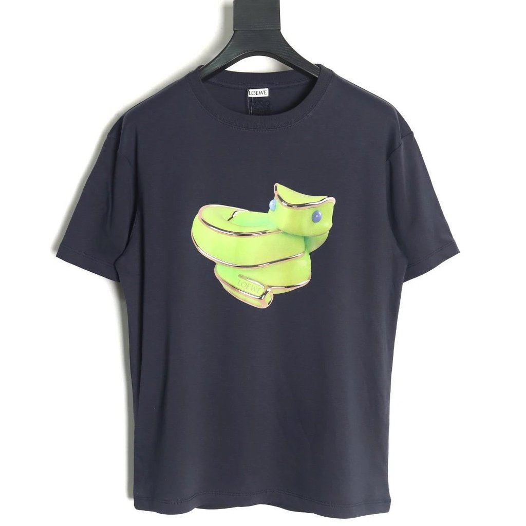 LOEWE LOEWE 25SS Limited Snake เสื้อยืดแขนสั้น