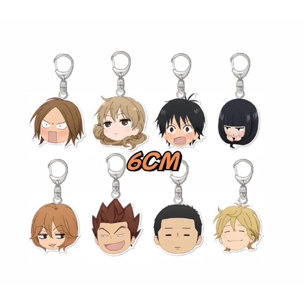 Kimi ni Todoke พวงกุญแจส่งคํารัก micha chibi 6 ซม.อะนิเมะอุปกรณ์เสริมกระเป๋านักเรียนตกแต่ง Sawako Ka