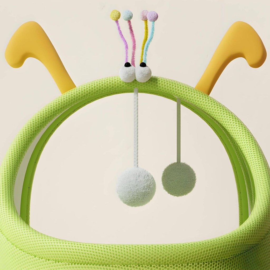 Breathable Feline Scratcher อุโมงค์ห้อยของเล่นรวม Feline อุโมงค์เตียงสําหรับแมว