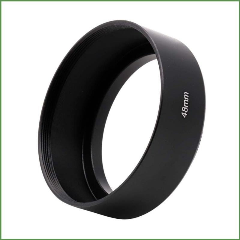 BON พรีเมี่ยม 48 มม. เลนส์โลหะสําหรับกล้อง QL17GIII เลนส์ Shade โลหะก่อสร้างเลนส์บังแดดสกรู Mount