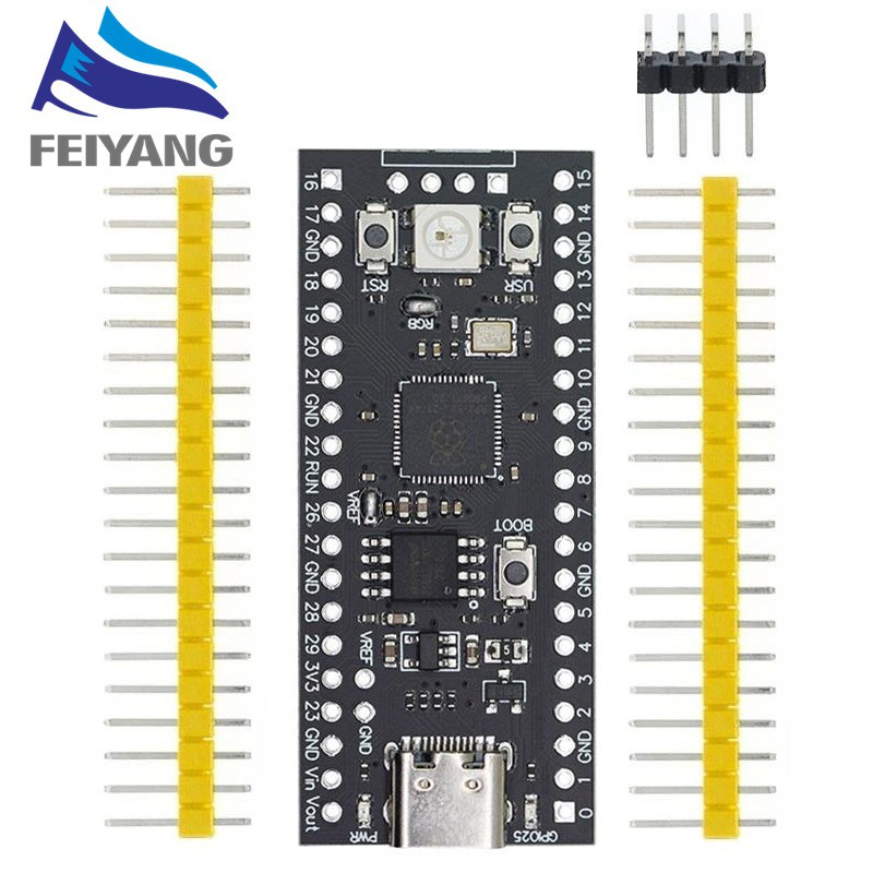 RP2040 Core Board 4MB/16MB TYPE-C USB-C สําหรับ Raspberry RP2 Raspberry Pi Pico Micropython