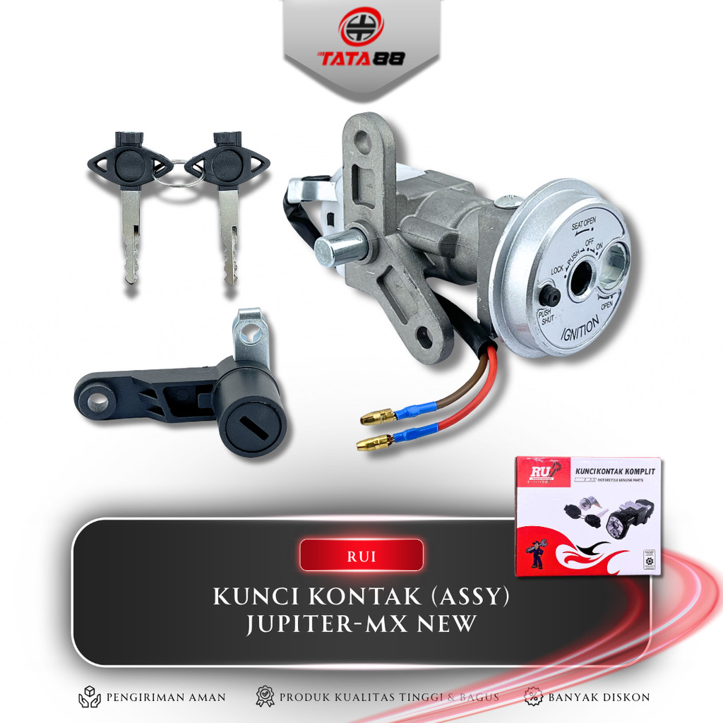 CONTACT KEY ASSY JUPITER-MX NEW RUIN - CONTACT KEY ASSY SET JUPITER MX NEW RUUI