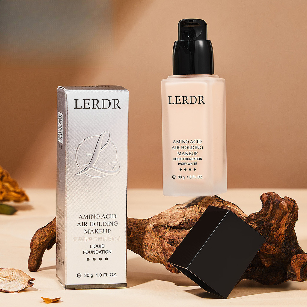[คลังสินค้าพร้อม] LERDR Image Daiyan Amino Acid Air Hold Makeup Liquid Foundation Long-Lasting Fixin