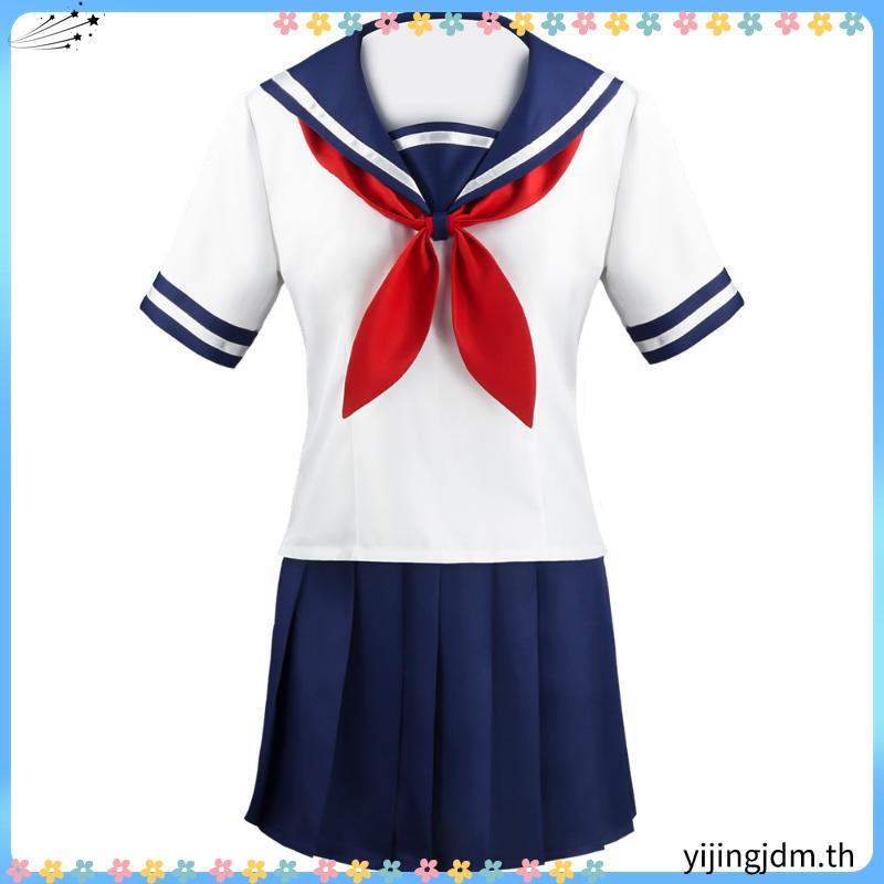 Game Yandere Simulator Cosplay Costume Ayano Aishi Uniform Yandere Chan JK School Uniform Women Outf