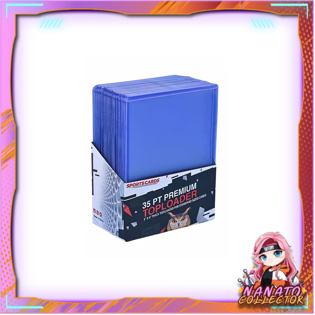 [ ยกแพ็ค ] toploader ขนาด 35 pt สำหรับกรอบใส่การ์ด แข็งแรง ทนทาน อุปกรณ์เสริมสำหรับของสะสม