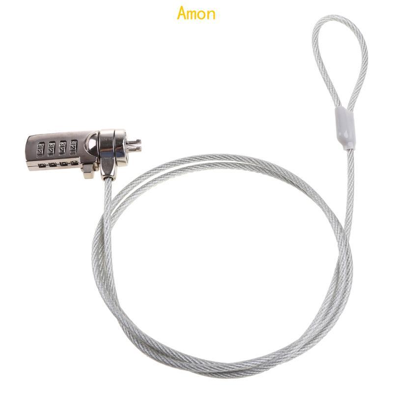 Newest Password 4 Digit Security Lock Anti-theft Chain For Notebook PC Laptop