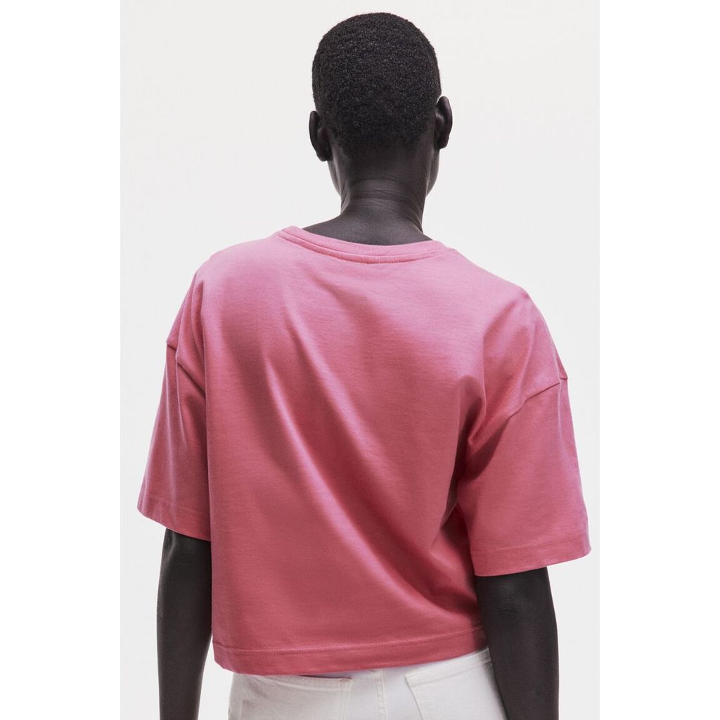 H&M(เอชแอนด์เอ็ม) เสื้อยืดทรงบ็อกซี่ Women Boxy T-shirt 1290209_3