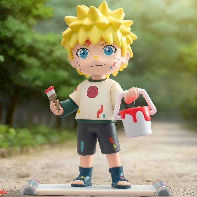 P PPMT PPMT Naruto Shippuden ในวัยเด็ก Series รูป Mystery กล่อง Naruto Uzumaki ฉันรักมัน