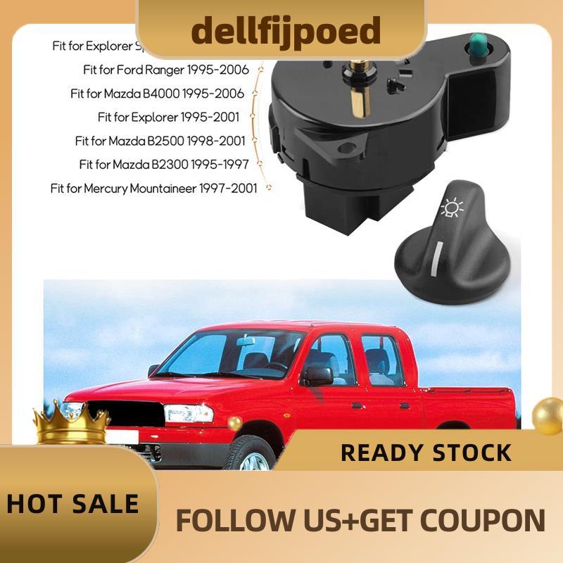 delfijpoedFor Ranger Explorer Sport Trac Mercury Mountaineer ใช้งานร่วมกับไฟหน้าสวิทช์ควบคุม Knob Ki