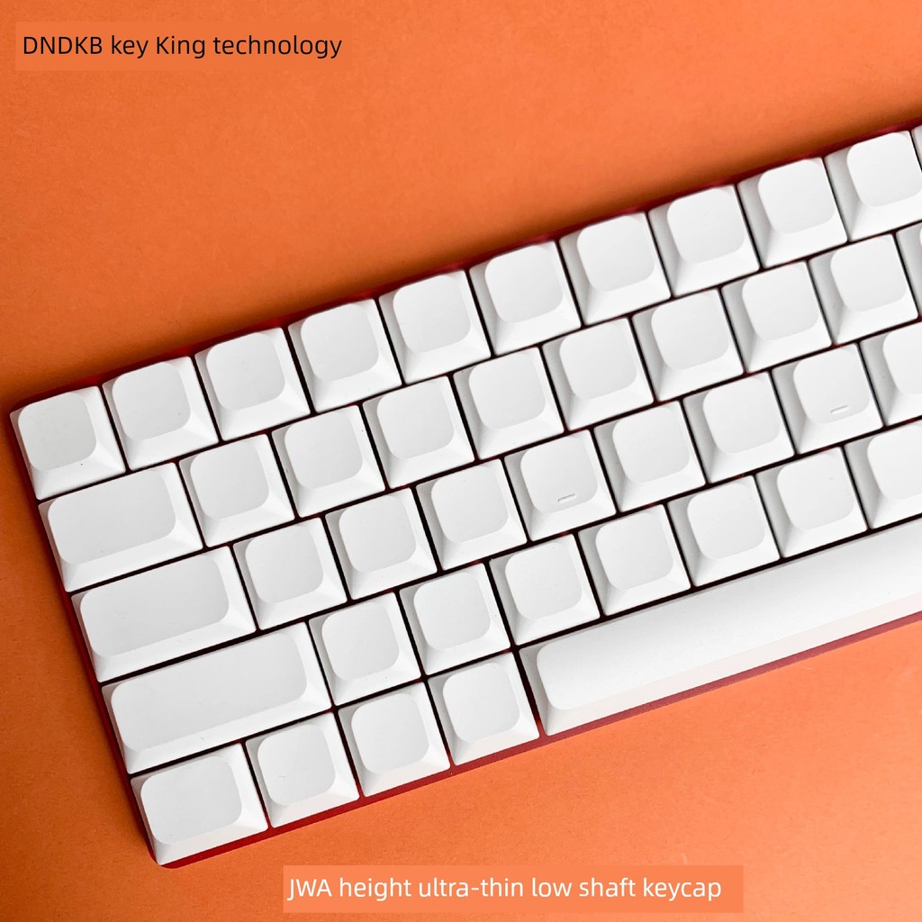 keycap ใส keycap คีย์บอร์ดเชิงกลแกะสลักบางเฉียบ DNDKB Low Axis