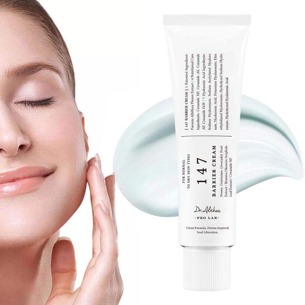 345 Relief Cream Soothing Repair Barrier Moisturizer 147 Anti-sugar Cream บํารุงผิวที่อยู่ Blemishes