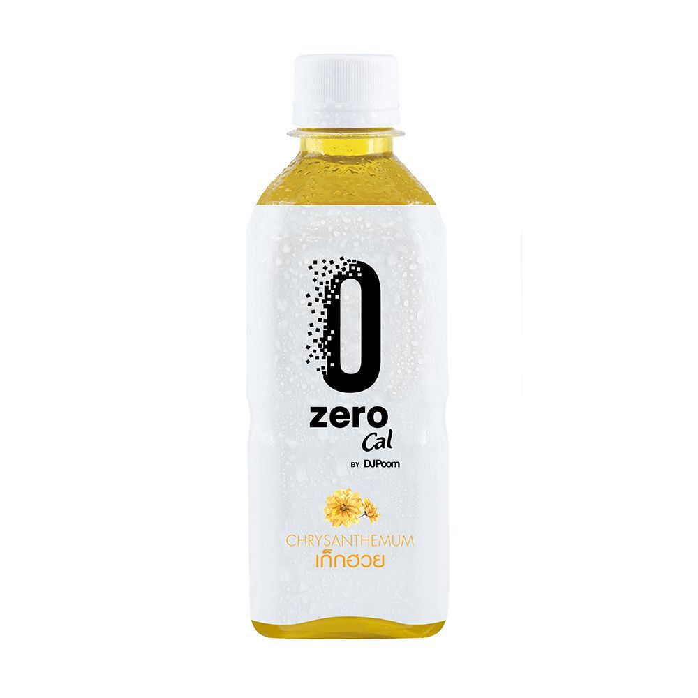 ซีโร่แคล บาย ดีเจภูมิ น้ำเก็กฮวย 350 มล. ZEROCAL BY DJ POOM CHRYSANTHEMUM DRINK 350 ML