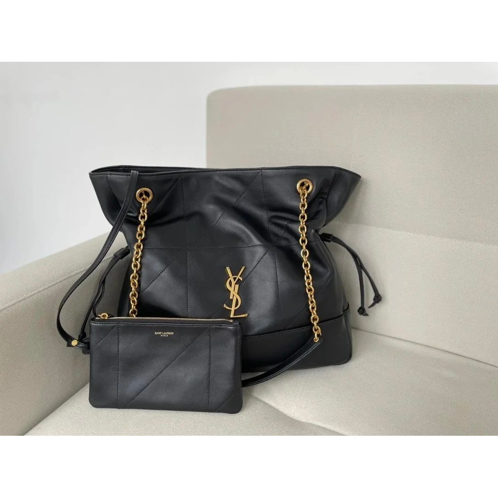 YSL/Saint Laurent YSL Jamie New Lambskin tote Bag Lucky Bag Chain Bag Bucket Bag Shoulder Bag Undera